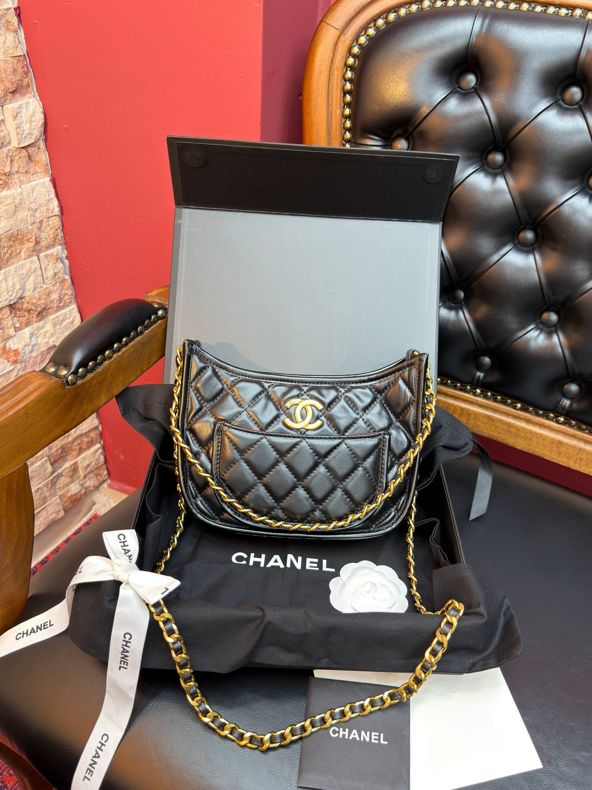 Chanel Curvy Mood Hobo Bag
