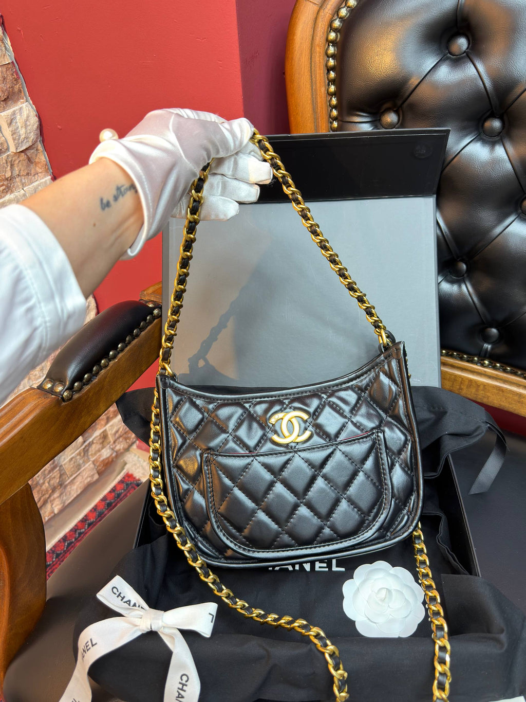 Chanel Curvy Mood Hobo Bag