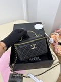 Chanel Lambskin  Vanity Case