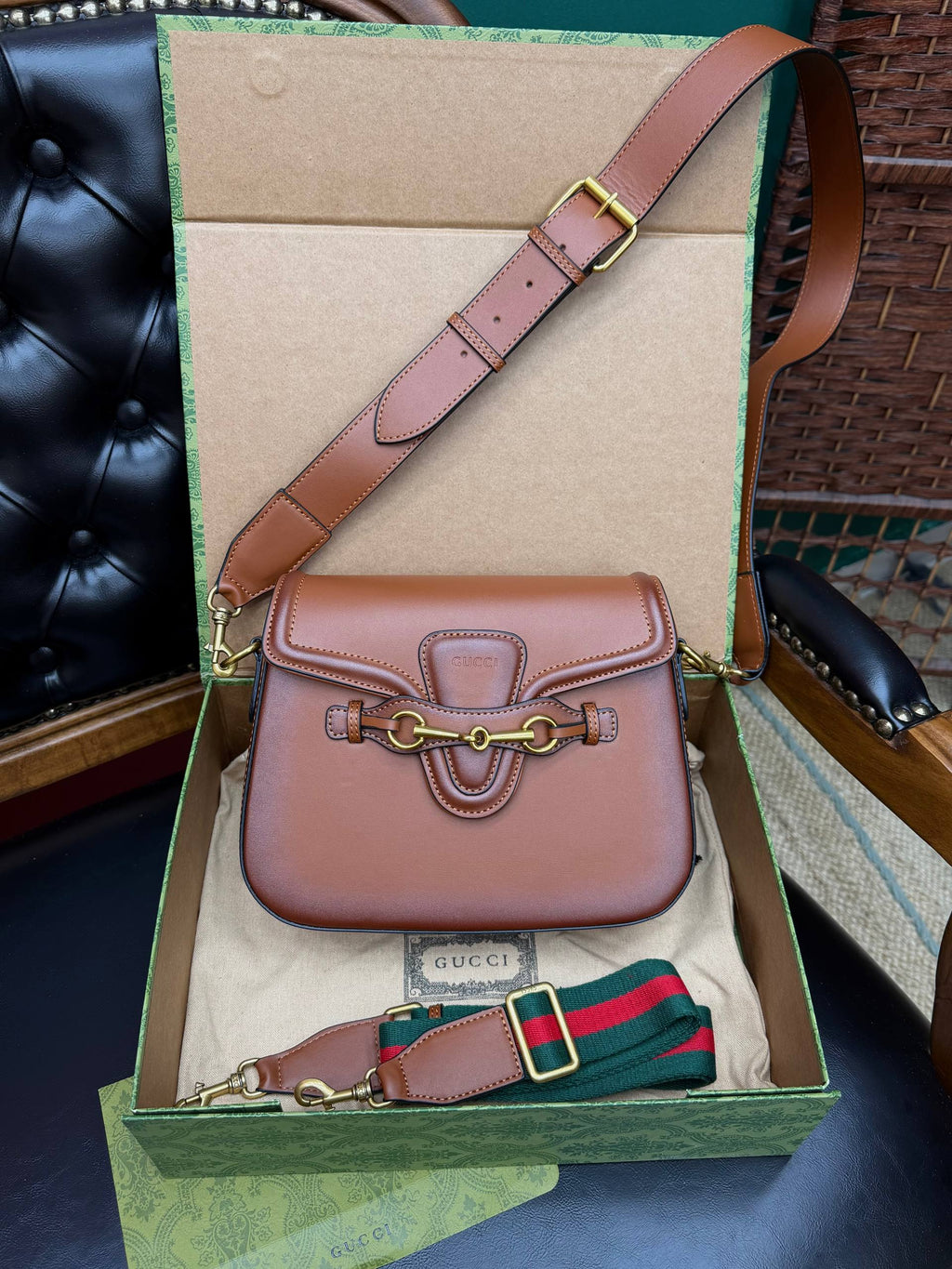Gucci Horsebit 1955 Medium Shoulder Bag
