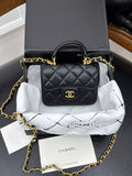 Chanel Classic Top Handle Flap Coin Purse with