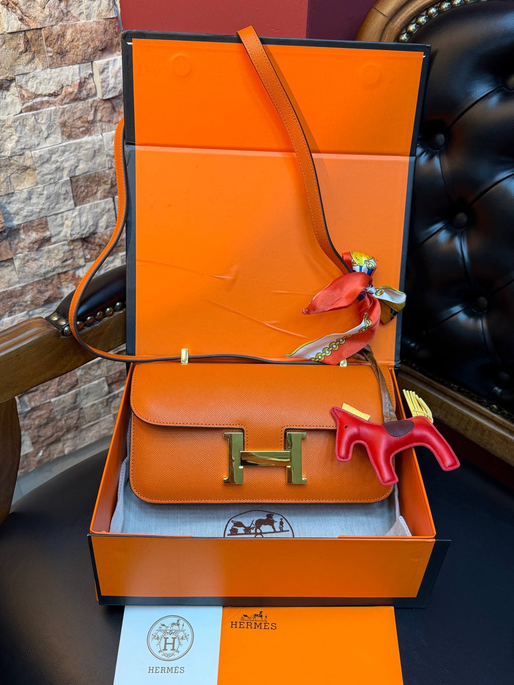 Hermès Constance Elongated