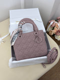 Medium Lady Dior Ultra Matte Bag
