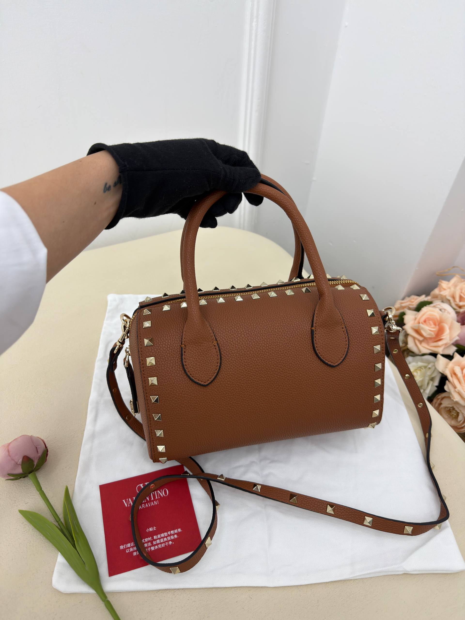 Valentino Garavani Rockstud Bowling Bag