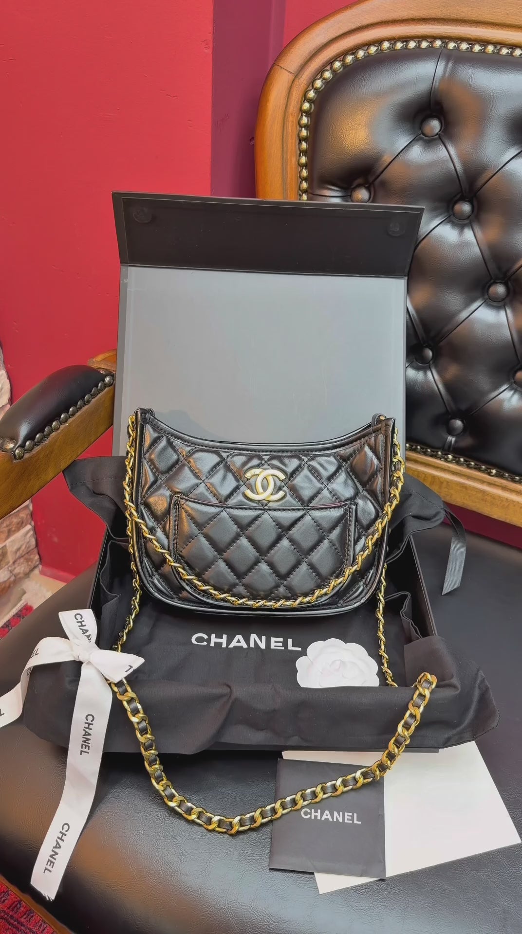 Chanel Curvy Mood Hobo Bag