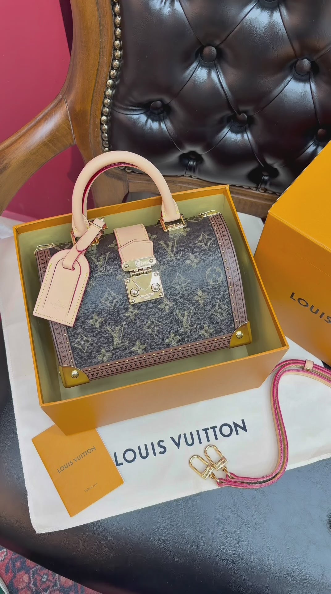 Louis Vuitton Speedy Trunk bag
