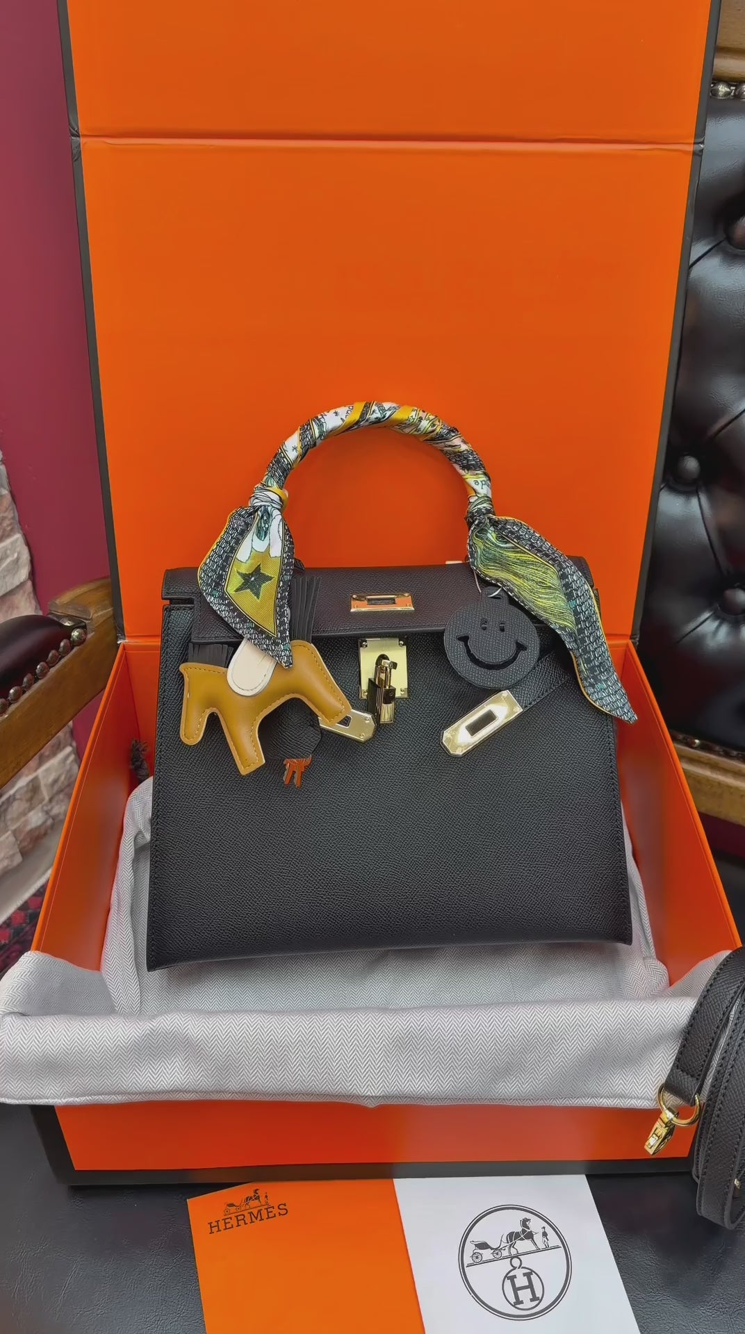Γυναικεία τσάντα Hermes Kelly 28