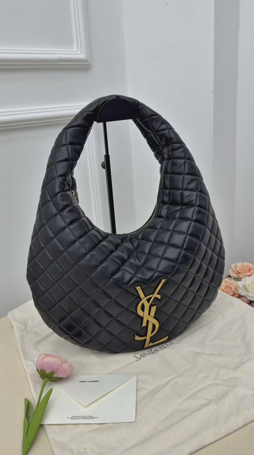 Saint Laurent Icare Hobo Bag