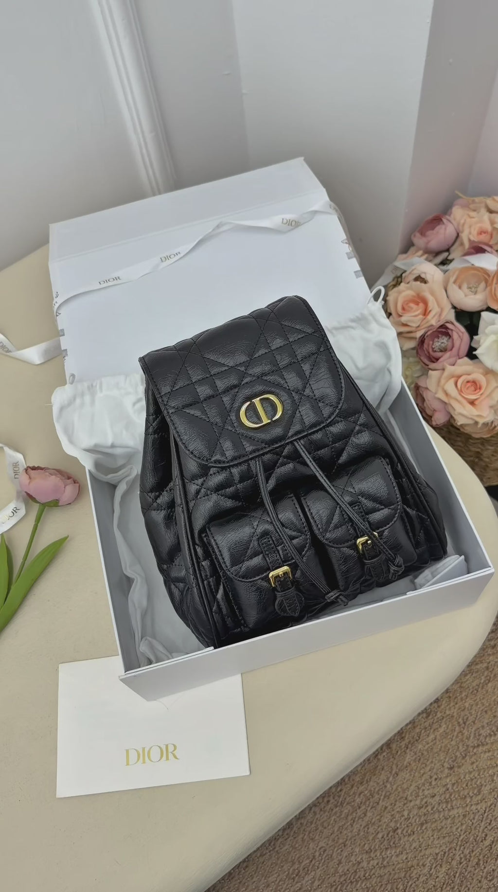 Christian Dior Caro Backpack