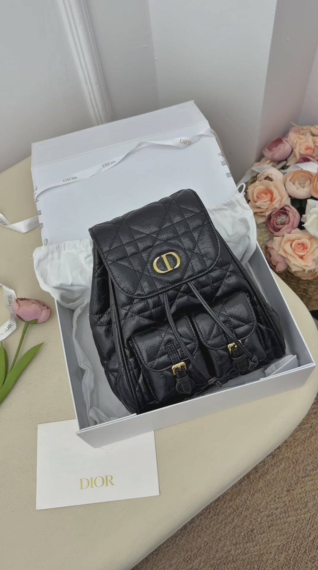 Christian Dior Caro Backpack