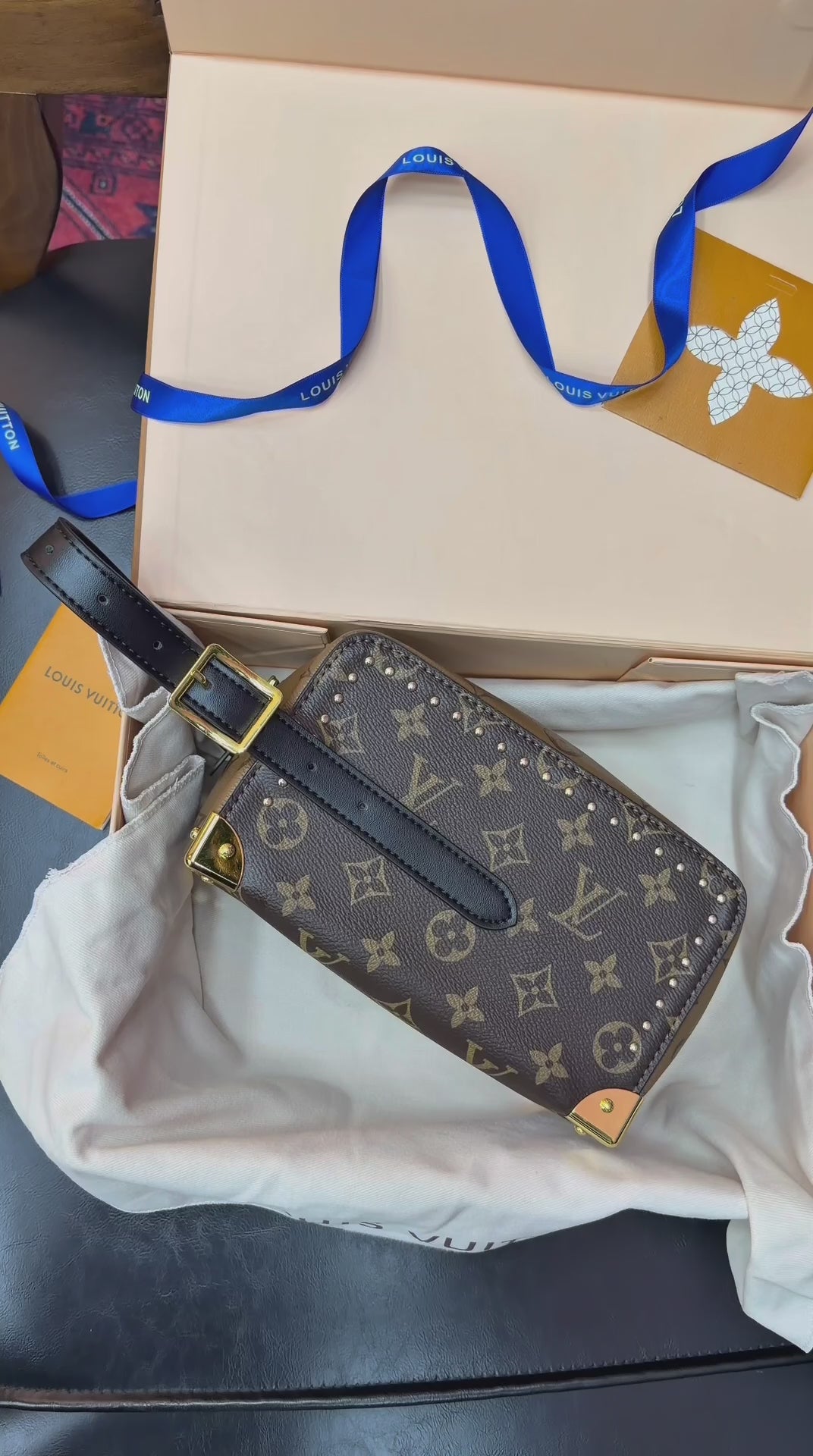 Louis Vuitton Locker Dopp Kit Trunk