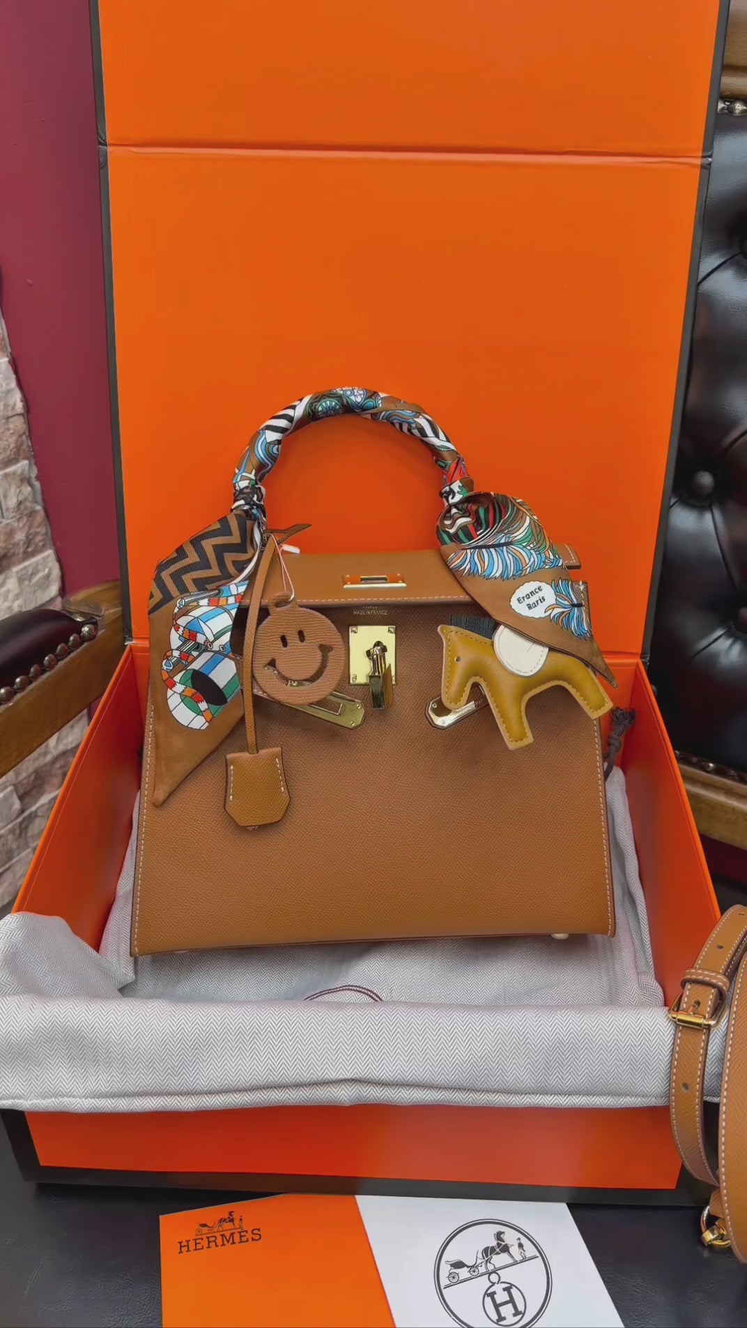 Γυναικεία τσάντα Hermes Kelly 28