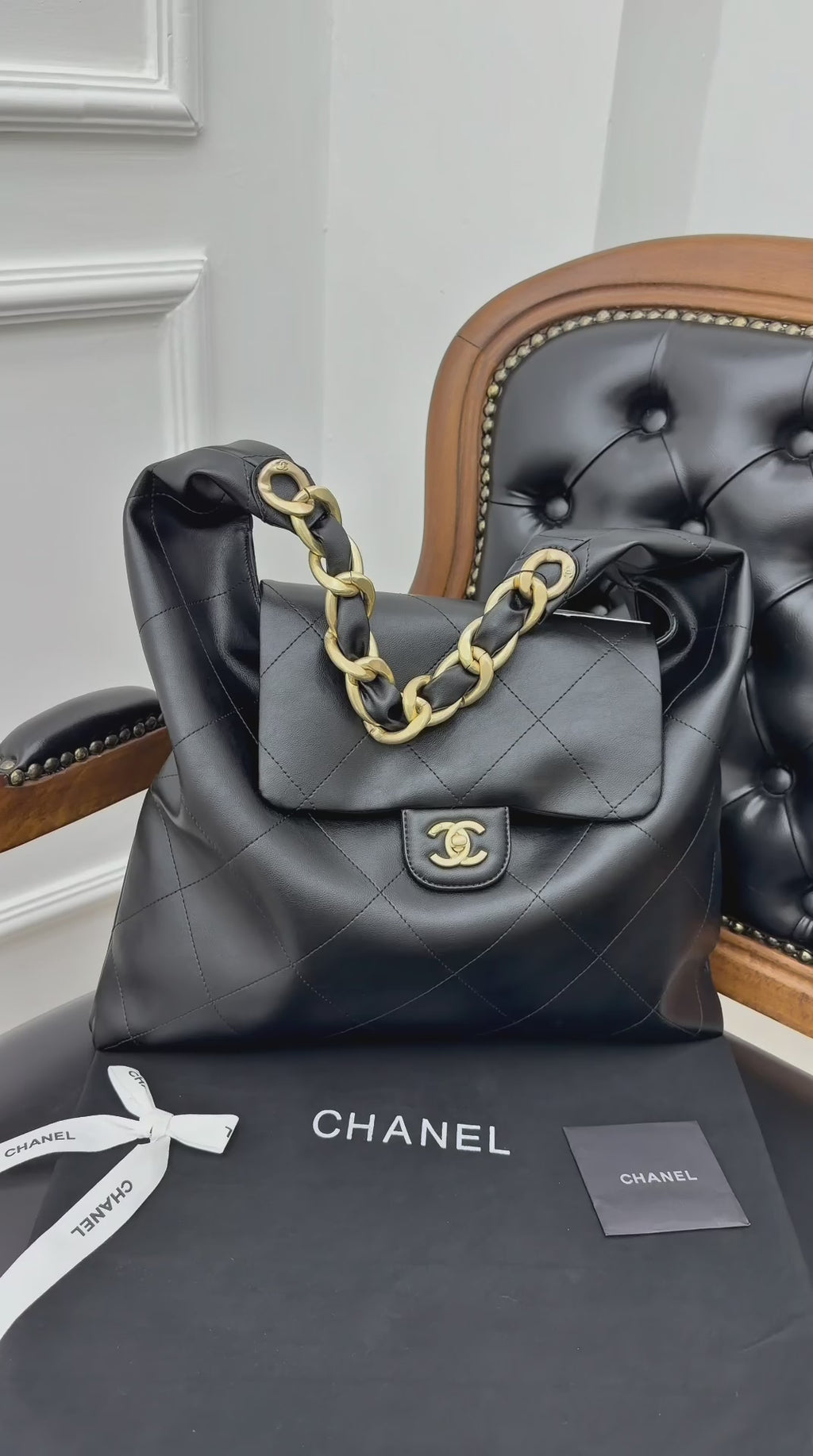 Chanel Maxi Hobo Bag