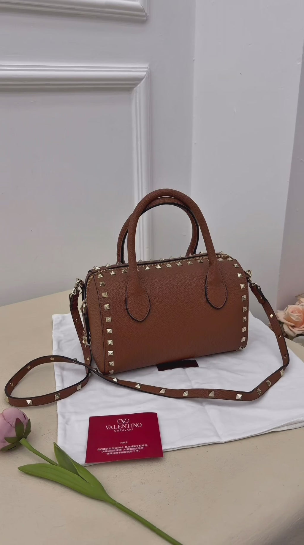 Valentino Garavani Rockstud Bowling Bag