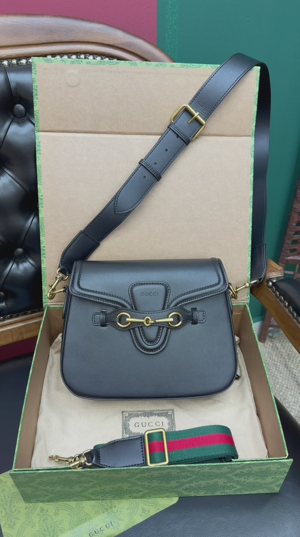 Gucci Horsebit 1955 Medium Shoulder Bag