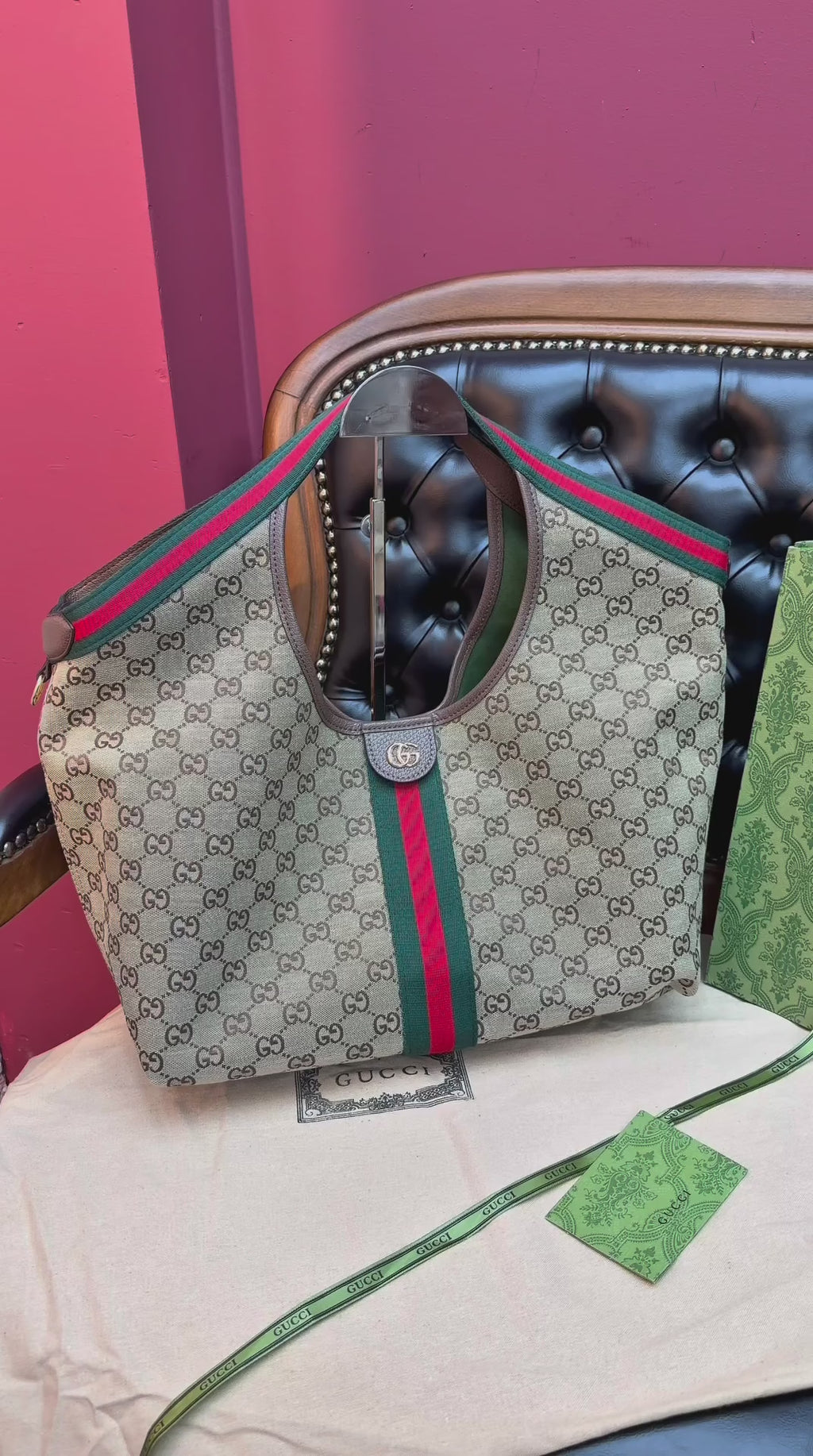 Gucci Giglio Large Tote Bag